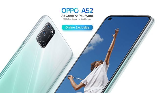 OPPO A52