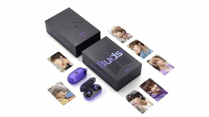 Box-Package-Galaxy-Buds+-BTS-Edition Galaxy S20+ BTS Edition
