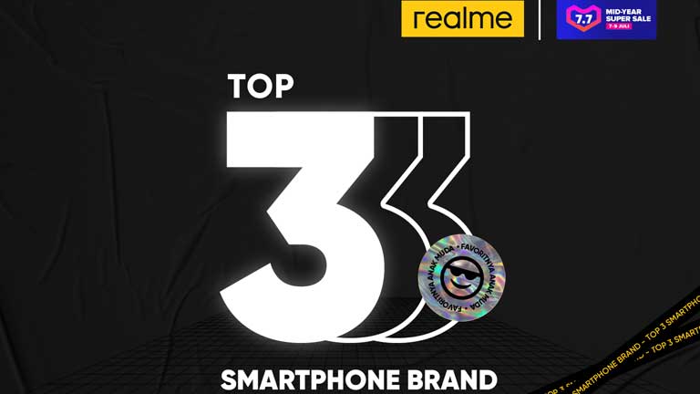 realme Top 3 Smartphone Brand