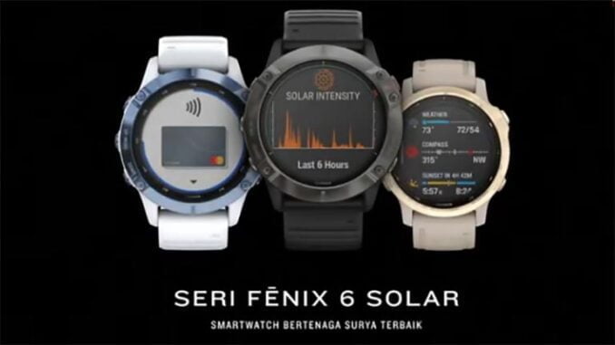 Garmin Fenix 6 Solar- Garmin smartwatch