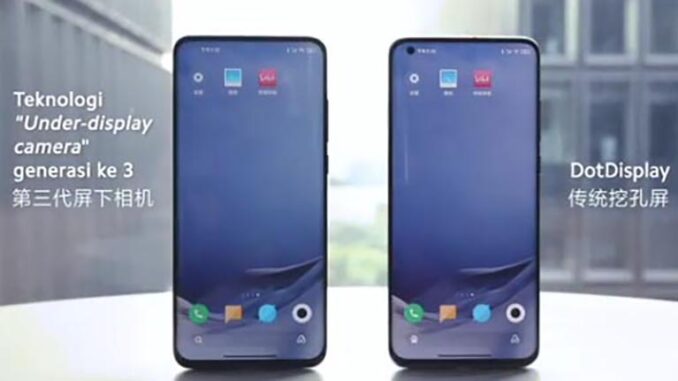 Xiaomi Under Display Camera Xiaomi Under Display Camera