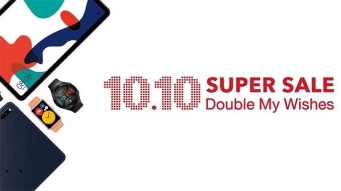 Huawei 10.10 Super Sale Huawei 10.10 Super Sale