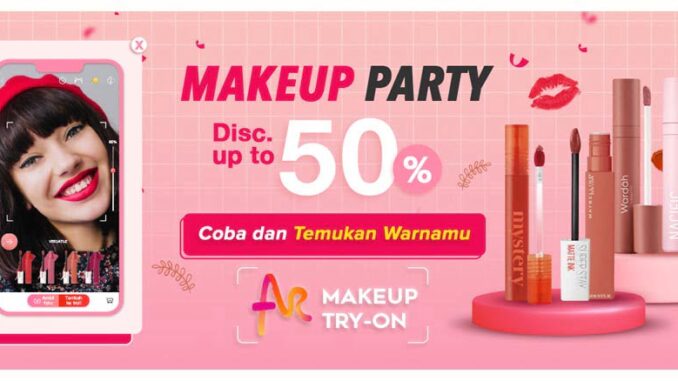 JD.ID AR Make-up Try On Fitur AR Make-up Try On