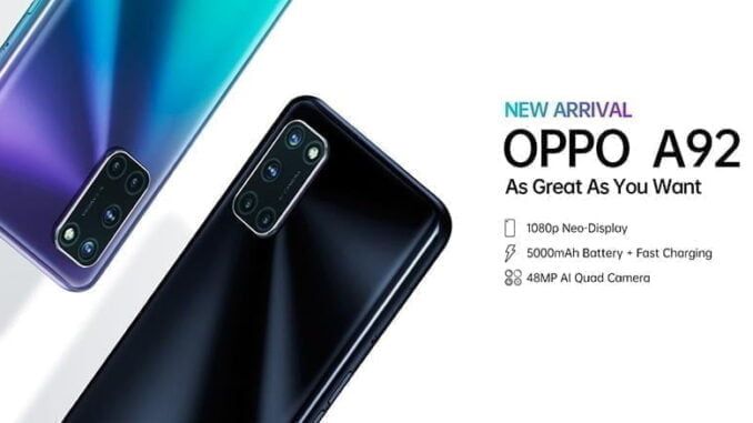 OPPO A92 6GB OPPO A92 6GB