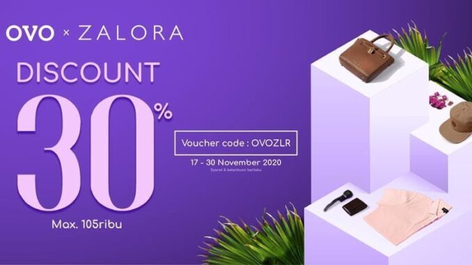 OVO alat pembayaran Zalora
