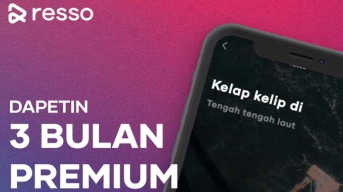 Resso Premium Paket Premium Resso