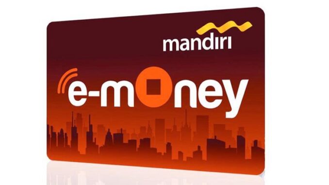 e-money Mandiri e-money berdesain khusus