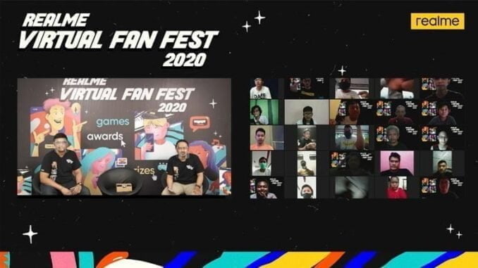 realme Virtual Fan Fest 2020 realme Virtual Fan Fest 2020