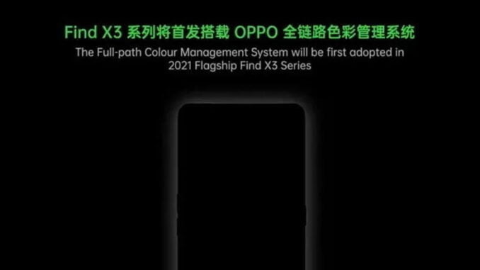OPPO Find X3 Find X3 jadi standar smartphone high-end