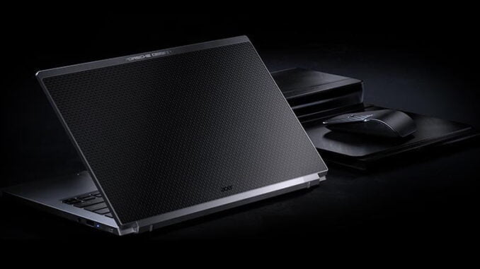 Porsche Design Acer Book RS Pre-order Porsche Design Acer Book RS