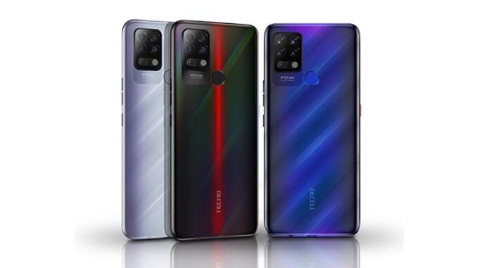 TECNO POVA TECNO POVA Unggulkan Helio G80