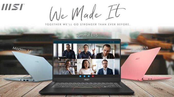 MSI-We-Made-It We Made It