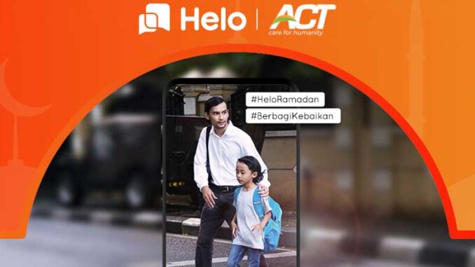 Program-Berbagi-Kebaikan-Helo-dan-ACT Program Berbagi Kebaikan