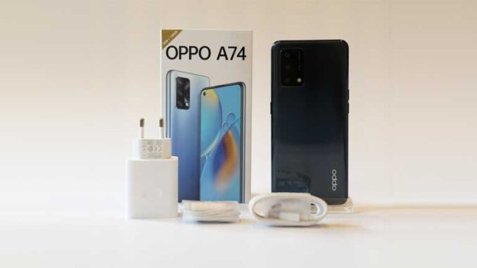 Review singkat OPPO A74 Setelah ditunggu-tunggu, akhirnya OPPO resmi merilis smartphon terbaru A Series berlabel OPPO A74 yang akan tersedia di pasaran tanah air dalam wakReview singkat OPPO A74