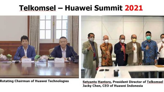 Huawei-dan-Telkomsel Huawei dan Telkomsel