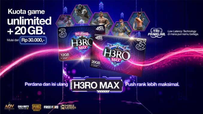 Kartu-Perdana-H3RO-MAX Kartu Perdana H3RO MAX
