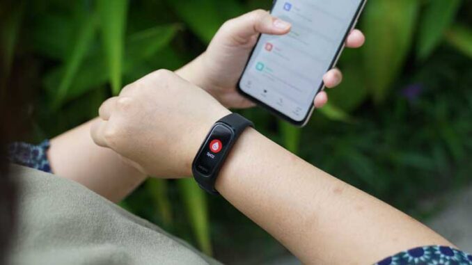 OPPO-Band Mengukur Saturasi SpO2