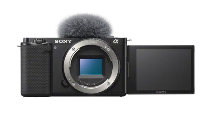 Sony Alpha ZVE10 - hitam Sony Alpha ZV-E10