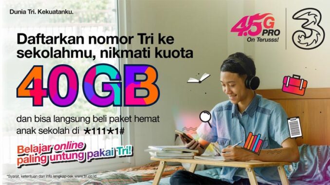 Tambahan Kuota 40GB Tri Tambahan Kuota 40GB