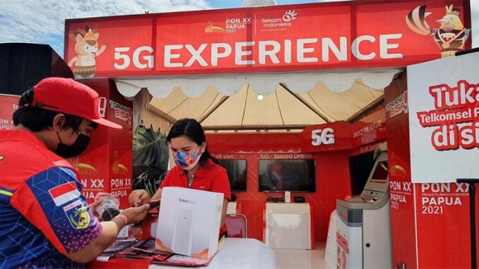 Jaringan 5G Telkomsel di Papua jaringan 5G di Papua