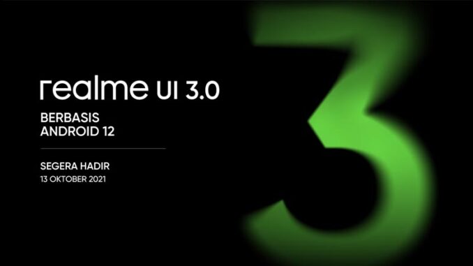 realme UI 3.0 Launch Update Android 12